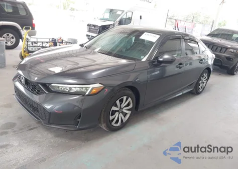 2025 Honda Civic Lx z USA, uszkodzony, nr VIN 2HGFE2F22SH566032